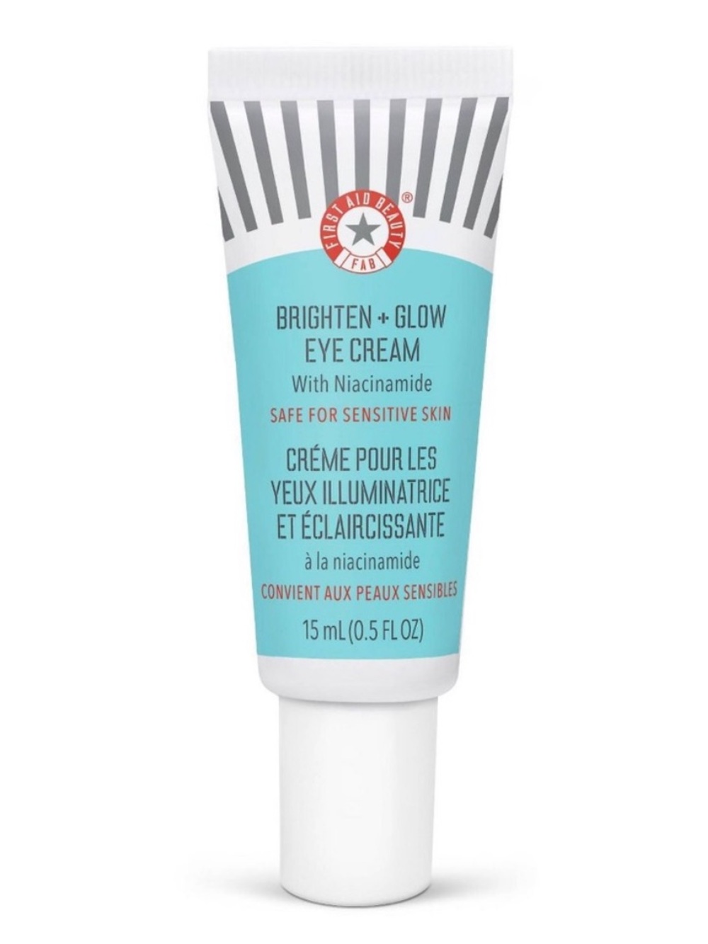 First Aid Beauty~Brighten + Glow Eye Cream - with Niacinamide - 15 ml - New